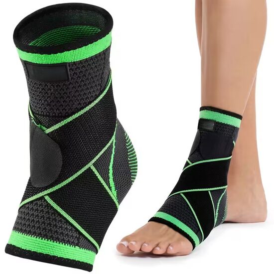 Glezniera elastica pentru protectie si recuperare, cu banda de prindere, 455