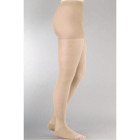 Ciorapi compresivi medicinali Duomed AT, ciorapi pantalon, clasa CCL1, negru