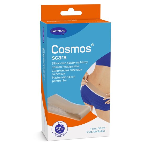 Cosmos scars plasturi din silicon 4cm*30m - 5buc