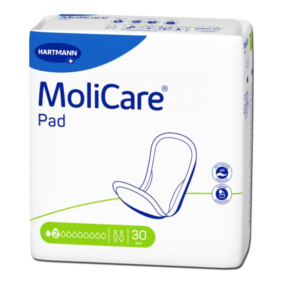 Absorbante incontinență MoliCare Pad 2 picături, 30 bucăți
