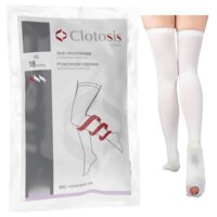 Ciorapi compresivi antivarice până la coapsă Clotosis 18 mmHg, CS1W18AG