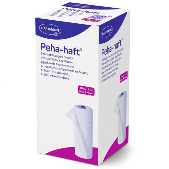 Fașă elastică autoadezivă Peha-haft, 10 cm x 4 m