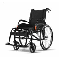 Scaun cu rotile Premium, AGILE, stabil și ergonomic, potrivit pentru utilizare zilnică, max. 125kg