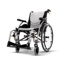 Scaun cu rotile Premium Ergo 3, ultra-ușor, spătar ergonomic, pliere rapidă, max. 115kg