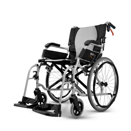 Scaun cu rotile Premium Ergo Lite 2 Tall – versiune premium pentru utilizatori înalți, sistem care previne presiunea, ultra usor, max. 120kg