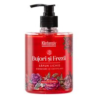 Săpun lichid hidratant cu parfum floral Bujori & Frezii, 500ml