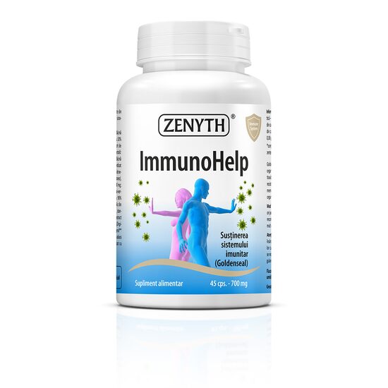 ImmunoHelp 700 mg, 45 capsule, susținerea sistemului imunitar