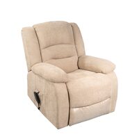 Fotoliu electric, reglabil, cu funcție de ridicare, telecomandă inclusă, Cinnamon II, 815702