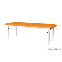 Masă de consultații medicală fixă, reglabilă manual pe înălțime, 190 cm