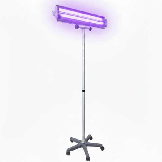 Lampă UV 55 (60) W cu radiație directă, mobilă, cu contor, pentru dezinfectarea încăperilor, NBV 55 PL