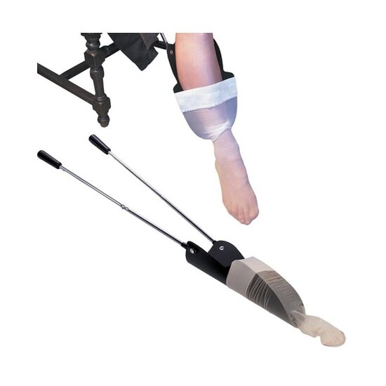 Dispozitiv telescopic pentru a trage ciorapii și șosetele, lungime 60 cm, 820500