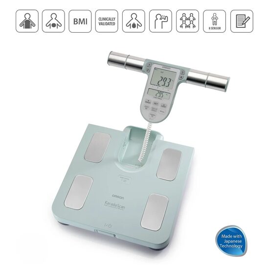 Cântar analizor corporal BF 511, analiză compoziție corporală cu 8 senzori