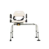 Scaun de transfer pentru cadă cu rotire 360, cu rotire completă și glisare laterală, 805661