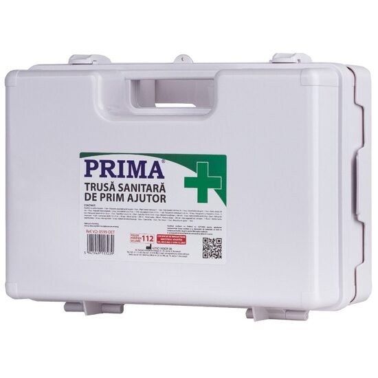 Trusă sanitară de prim ajutor PRIMA, detașabilă, complet echipată, certificată MS