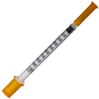 Seringi pentru insulină PRIMA 1 ml, ac fix 27G, sterile, 100 bucăți