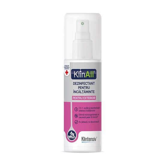 Spray dezinfectant pentru exteriorul încălțămintei, fără clătire, gata de utilizare