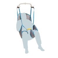 Ham dorsal pentru elevator pacienți, cu suport pentru cap, max. 275kg 803123