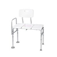 Scaun de transfer pentru cadă, reglabilă pe înălțime, cu spătar, din aluminiu, max. 150 kg, TMS 511 VEGA