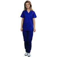 Pantaloni unisex albastru 401