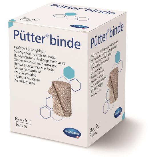 PÜTTER - Fasa elastica pentru compresie puternica, maro