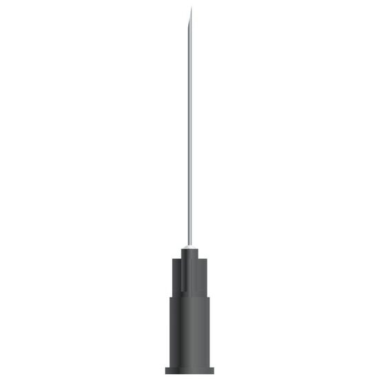 Ace seringa PRIMA 22G, 0.70x38mm, negru, 100 buc