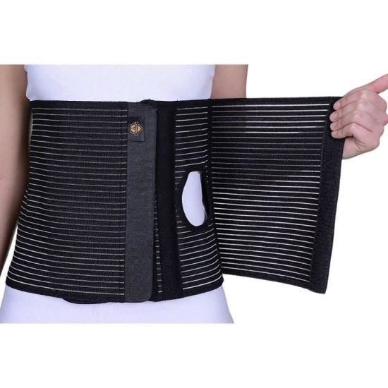 Orteza lomobosacrala - centura abdominala 26 cm negru BRC 420H