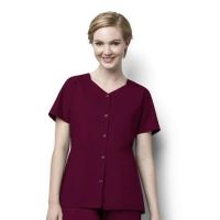 Bluza uniforma medicala, WonderWork, 200-WINE 