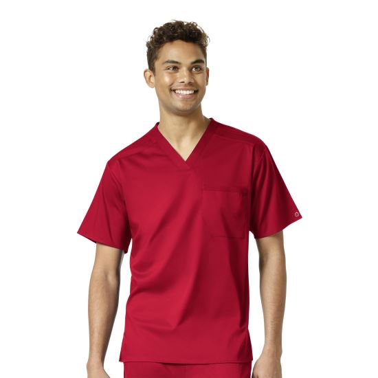 Bluza barbateasca WonderWink PRO 6619 REDT