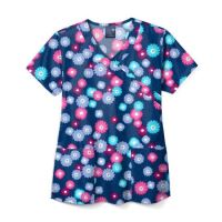 Bluza medicala imprimata, Zoe&Chloe  Z14213-BMB
