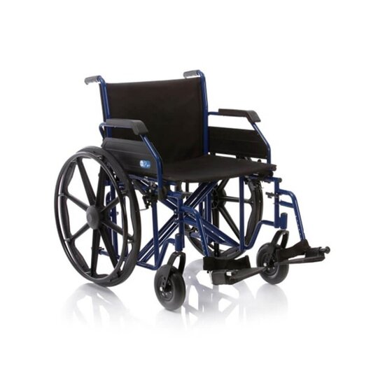 Scaun cu rotile, transport pacienti obezi, pliabil, actionare manuala, max. 200kg, Moretti CP 300-55cm