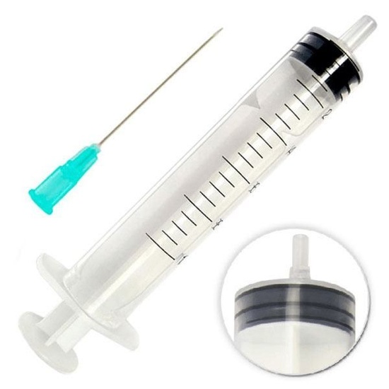 Seringa 10ml, luer lock, cu ac