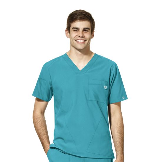 Bluza barbateasca WonderWink W123 6355 TEAL