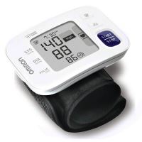 Tensiometru digital de incheietura Omron RS4, validat clinic, Tehnologie Intellisense, Senzor eroare de miscare, Afisaj LCD, Alb