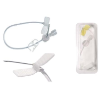 Ac Huber cu aripioare, pentru administrarea substantelor de chimioterapie 19G x 20 mm