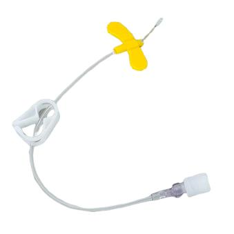 Ac Huber cu aripioare, pentru administrarea substantelor de chimioterapie 20G x 25mm