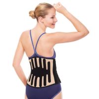 Corset lombar cu atele metalice - lumbostat 161 