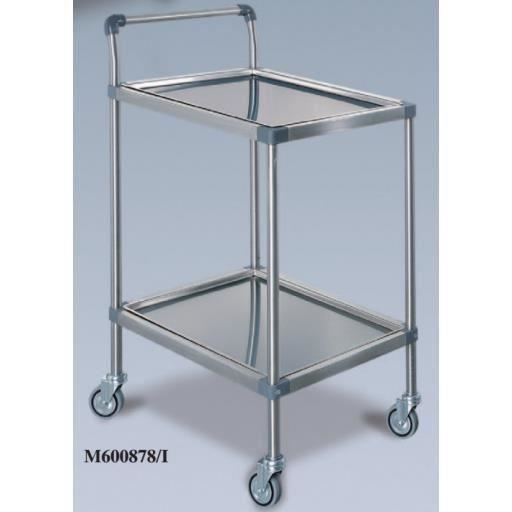 Carucior instrumentar si pansamente cu 2 tavite M600878