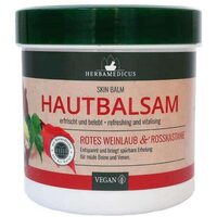 Balsam cu extract de frunze rosii de vita de vie si castane salbatice, 250 ml, Herbamedicus