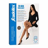 Ciorapi compresie medie Scudotex 470 , 15-18 mmHg, 70 DEN, Bej