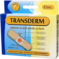Plasture Transderm cu acid salicilic si fenol