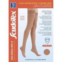 Ciorapi compresie medie Scudotex 823, 15-18 mmHg, 70 DEN, Bej