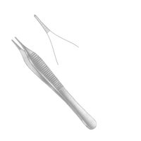 Pensă Adson, 1×2 dinţi, inox, 12 cm, M04-019-12