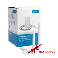 Irigator intestinal 1L RUSSKA, set complet pentru clisma, canule de rezervă