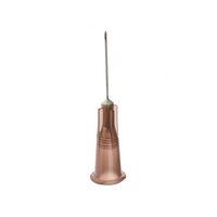 Ace pentru seringa 26G (0.45 x 20 mm), Maro - 100 buc