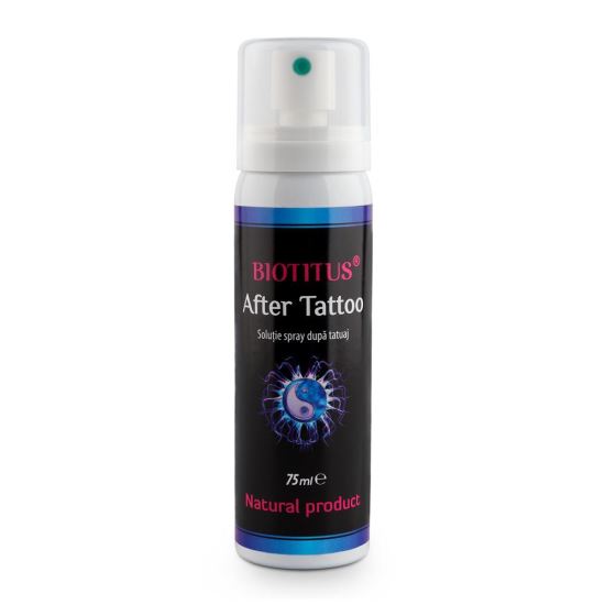Biotitus Spray cu Unguent After Tattoo 75 ml