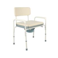 Scaun toaleta pentru persoane supraponderale, reglabil pe inaltime, max. 180kg KY 810-C-72