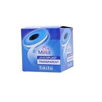 Leucoplast transparent Minut, 5cm x 5m