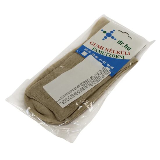 Ciorapi fara elastic pentru diabetici Dr. HU, bej