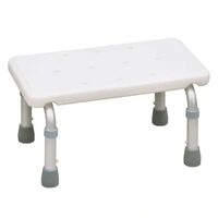 Scaun de baie/dus dreptunghiular din aluminiu, reglabil pe inaltime, CMX-780L