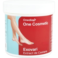 Crema Exovari cu Castane, pentru Picioare - One Cosmetic, 250ml, Onedia
